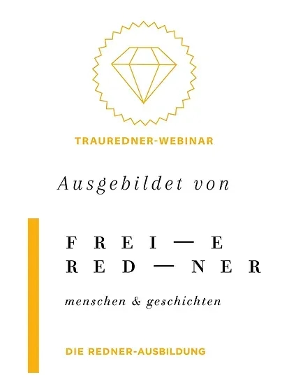 Trauredner Webinar Freie Redner Zertifikat